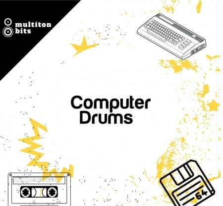 Multiton Bits Computer Drums WAV